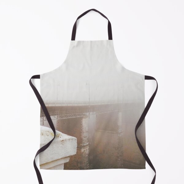 Item preview, Misty bridge leading to nowhere over the Canyon designed and sold by helenkaiy.