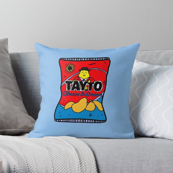 Mr. Tayto Throw Pillow