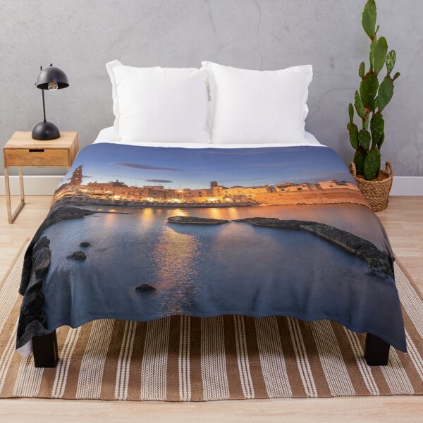Item preview, Monopoli , Italy at night designed and sold by mitzobs.
