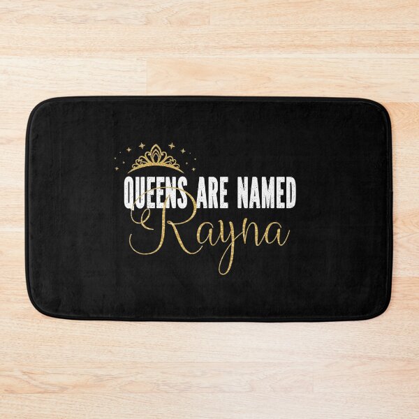 Item preview, Queens Are Named Rayna Personalized First Name Girl print designed and sold by Grabitees.