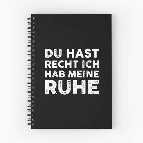 Artikelvorschau, Du hast recht ich hab meine ruhe entworfen und verkauft von GoldenDov.