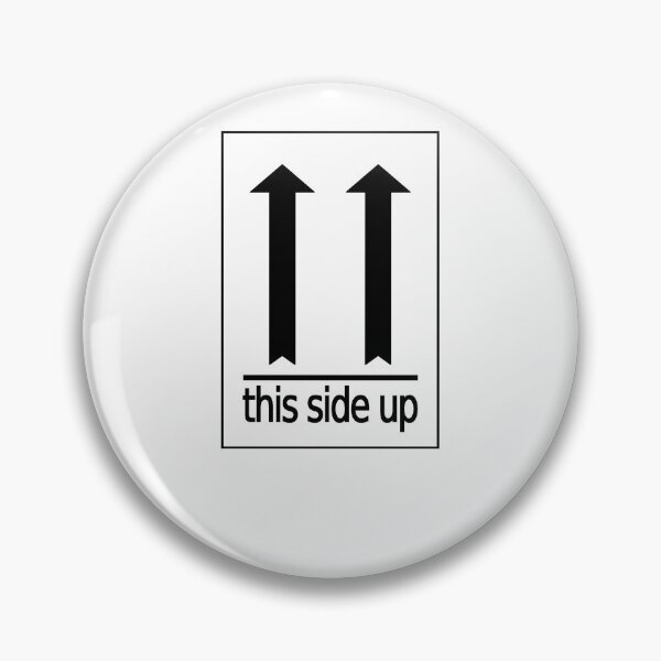 Item preview, This Side Up Black designed and sold by frankuffmann.