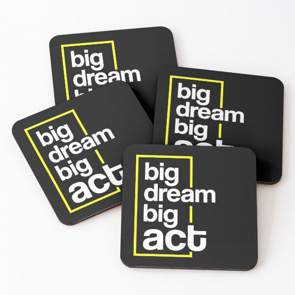 Item preview, Big Dream Big Act designed and sold by LivingKreative.