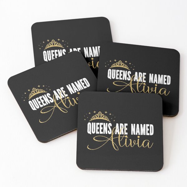 Item preview, Queens Are Named Alivia Personalized First Name Girl print designed and sold by Grabitees.