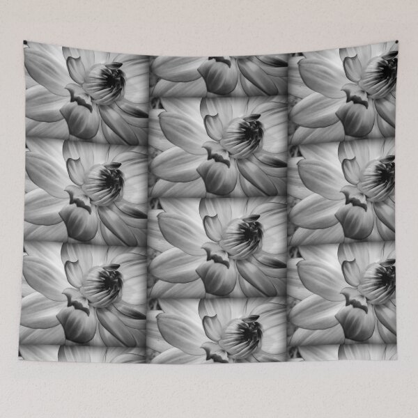 Item preview, Black & White Flower designed and sold by SkatingGirl.