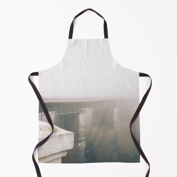 Item preview, Misty bridge leading to nowhere over the Canyon designed and sold by helenkaiy.