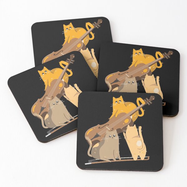 Item preview, Funny Cat Playing Violin designed and sold by Basti09.