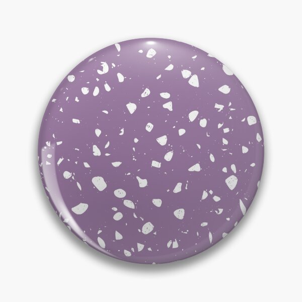 Item preview, Terrazzo Marble Pattern in Purple With White Flecks  designed and sold by PurpleAdventure.