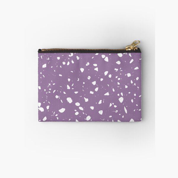 Item preview, Terrazzo Marble Pattern in Purple With White Flecks  designed and sold by PurpleAdventure.