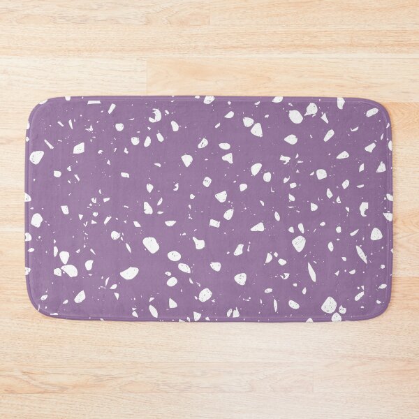 Item preview, Terrazzo Marble Pattern in Purple With White Flecks  designed and sold by PurpleAdventure.