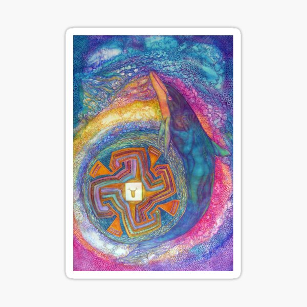 Maya Glyph Ik Sticker
