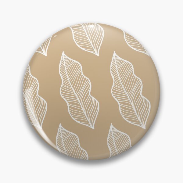 Item preview, Minimalist Leaf Pattern in Earthy Tones designed and sold by SoloTravelerSt.