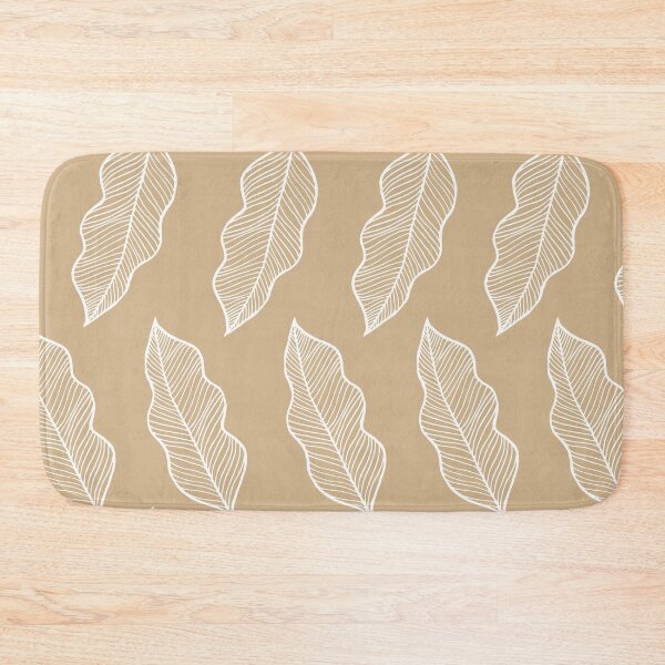 Item preview, Minimalist Leaf Pattern in Earthy Tones designed and sold by SoloTravelerSt.