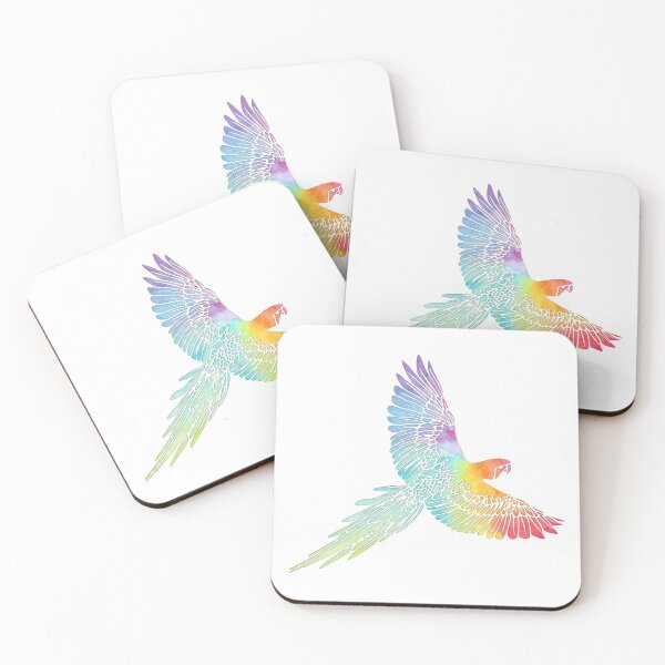 Item preview, White flying macaw designed and sold by jbonnald.