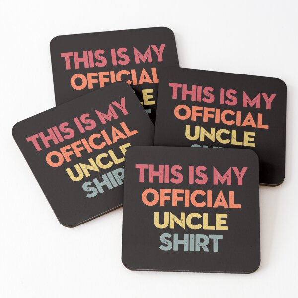 Item preview, This is My Official Uncle Shirt funny uncle gift designed and sold by Majesticoo.