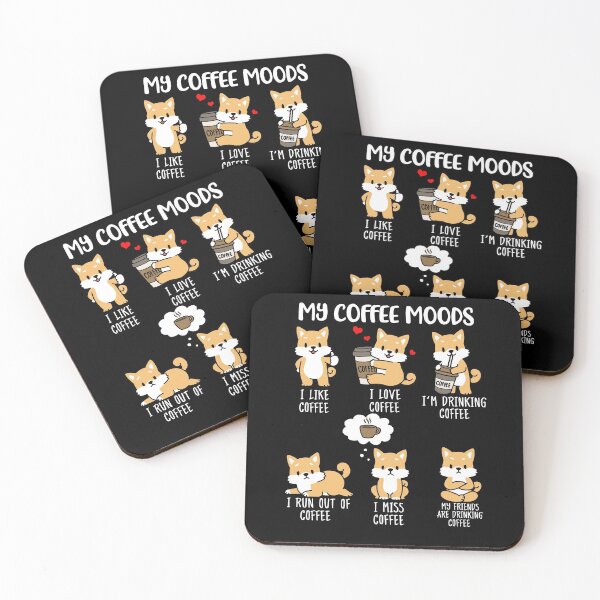 Artikelvorschau, Kaffeeliebhaber Geschenk Männer Shiba Inu Geschenk Frauen Hunde und Kaffee entworfen und verkauft von DSWShirts.
