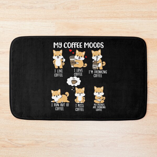 Artikelvorschau, Kaffeeliebhaber Geschenk Männer Shiba Inu Geschenk Frauen Hunde und Kaffee entworfen und verkauft von DSWShirts.