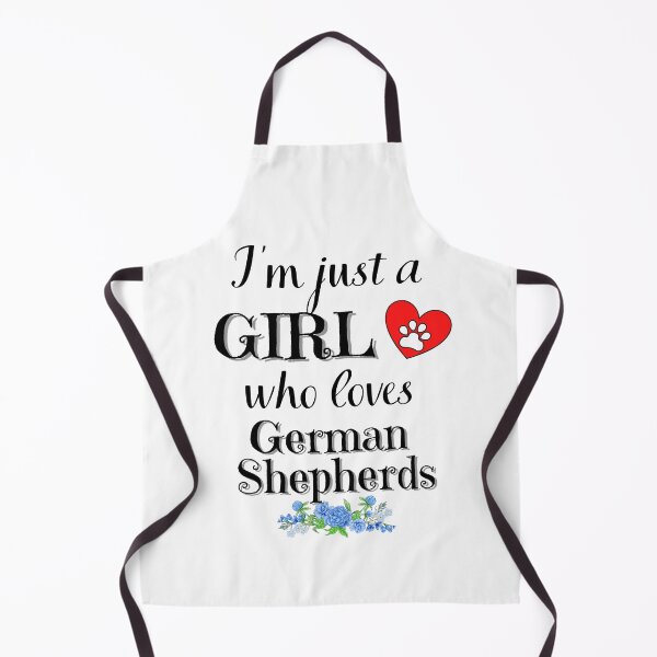 Item preview, Just a Girl who loves German Shepherds quote Funny Shepherd saying designed and sold by OneTimeEngineer.