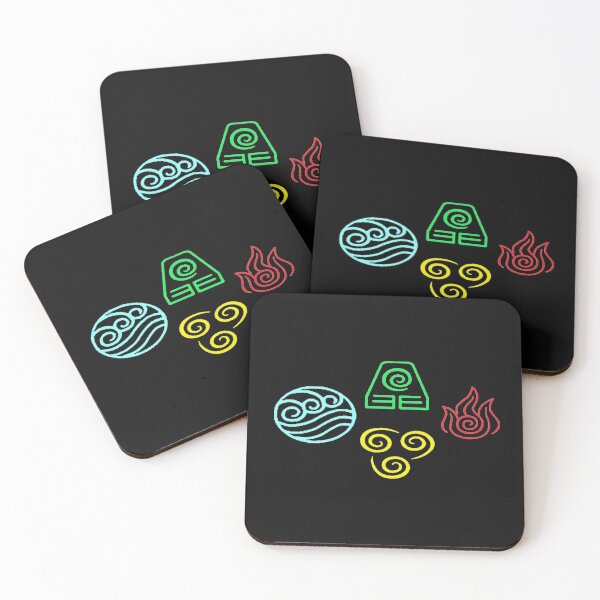 Item preview, Elemental Bending Symbols designed and sold by Hanhancockk.