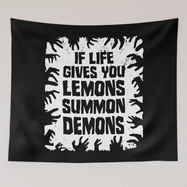 Item preview, If Life Gives You Lemons Summon Demons designed and sold by GrandeDuc.
