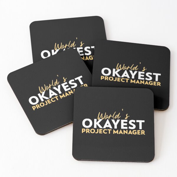 Artikelvorschau, "Der okayeste Projektmanager der Welt" entworfen und verkauft von Salma Satya & Co.