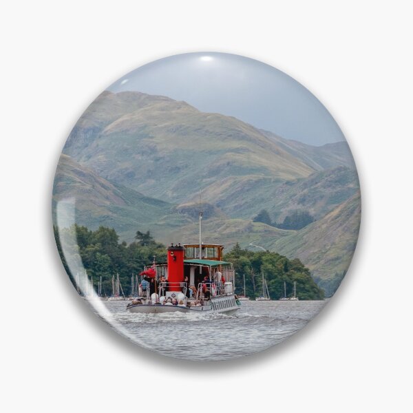 Item preview, Ullswater Steamer Leaving Pooley Bridge designed and sold by Steve H Clark.