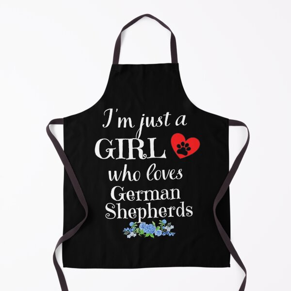 Item preview, Just a Girl who loves German Shepherds quote Funny Shepherd saying designed and sold by OneTimeEngineer.