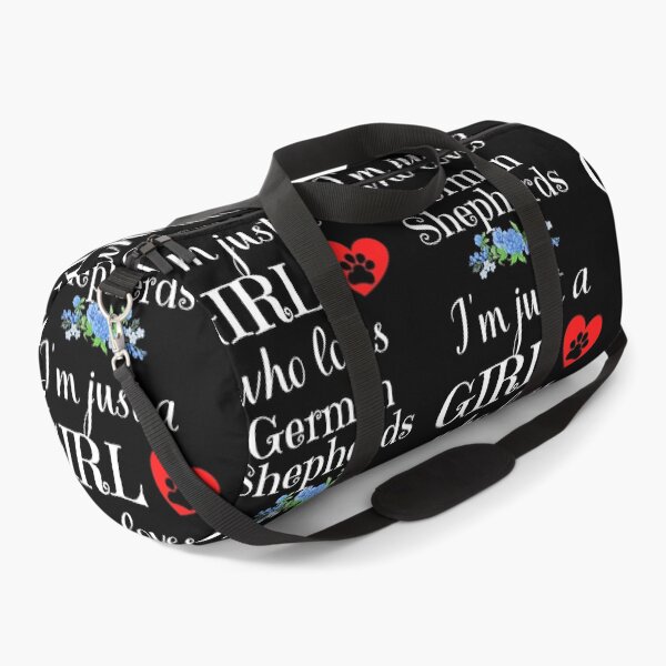 Item preview, Just a Girl who loves German Shepherds quote Funny Shepherd  saying designed and sold by OneTimeEngineer.
