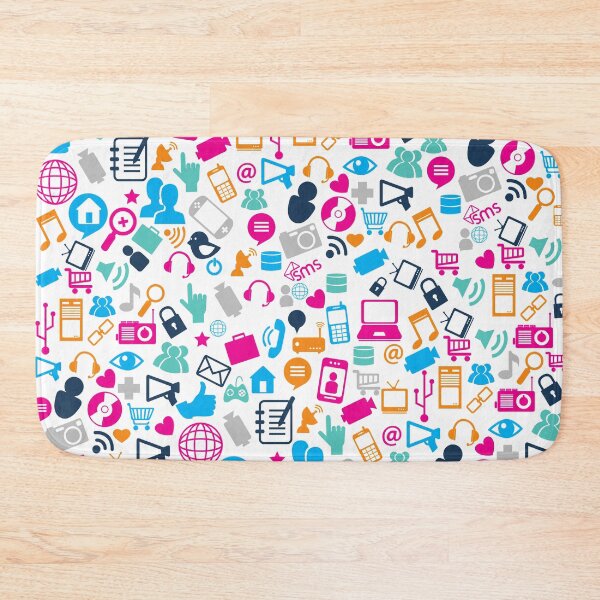 Item preview, SOCIAL MEDIA, SOCIAL NETWORKS, COLORFUL SOCIAL MEDIA, FUN SOCIAL MEDIA designed and sold by angelescar.