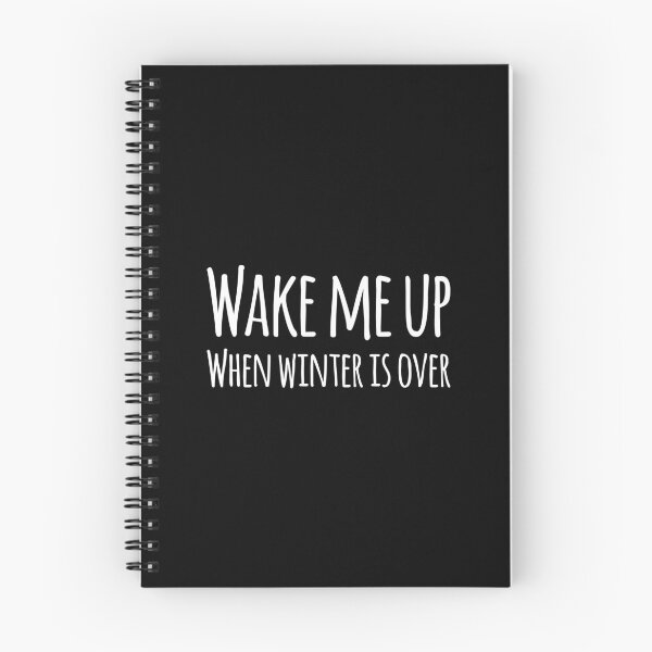 Item preview, Wake me up when winter is over designed and sold by GoldenDov.