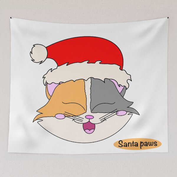Item preview, Santa Paws designed and sold by MammaPanda.