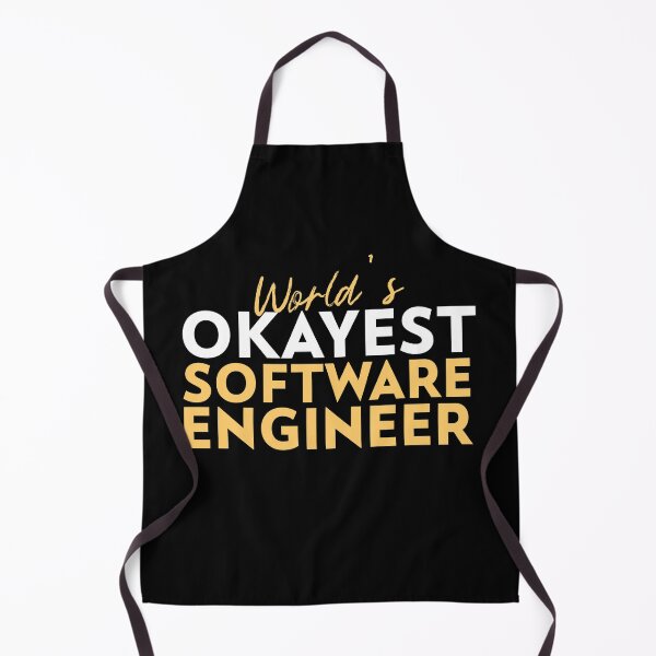 Item preview, "World's okayest Software Engineer" designed and sold by Salma Satya & Co.