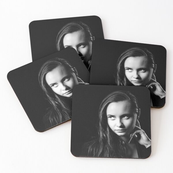 Item preview, Emotional portrait of a young beautiful girl in Vogue style. designed and sold by Alexander Sorokopud.