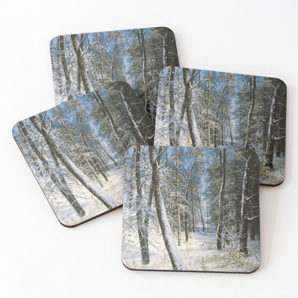 Item preview, Ivan Shishkin - Winter in a forest (Rime) designed and sold by HistoryRestored.