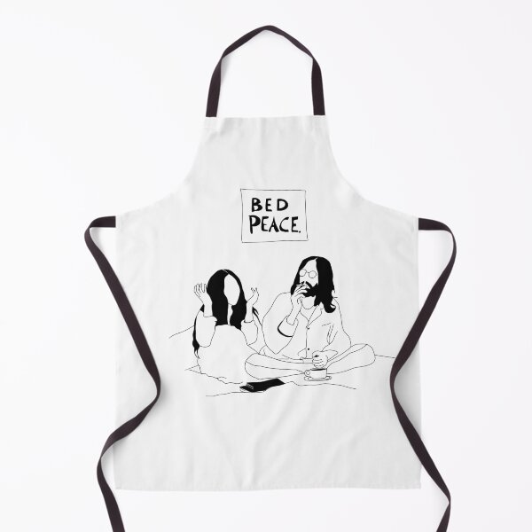 Item preview, John Lennon and Yoko Ono - Bed Peace Protest. designed and sold by ChloeArt1995.