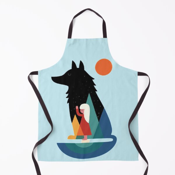 Item preview, The wolf, the moon and the girl designed and sold by Brujita11.