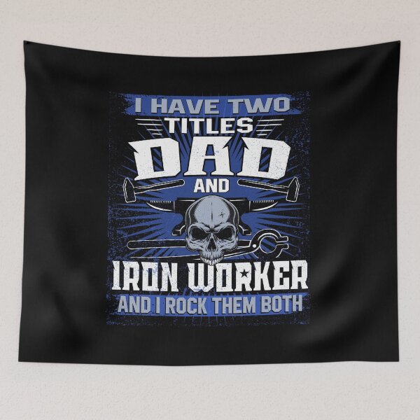 Item preview, Funny Iron worker designed and sold by J AND J  PRINTS.