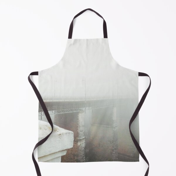 Item preview, Misty bridge leading to nowhere over the Canyon designed and sold by helenkaiy.