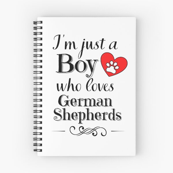 Item preview, Just a boy who loves German Shepherds quote Funny Shepherd saying designed and sold by OneTimeEngineer.