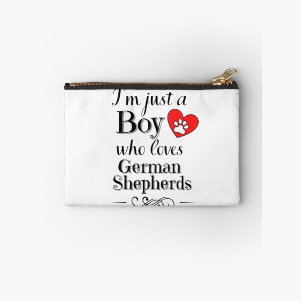 Item preview, Just a boy who loves German Shepherds quote Funny Shepherd saying designed and sold by OneTimeEngineer.
