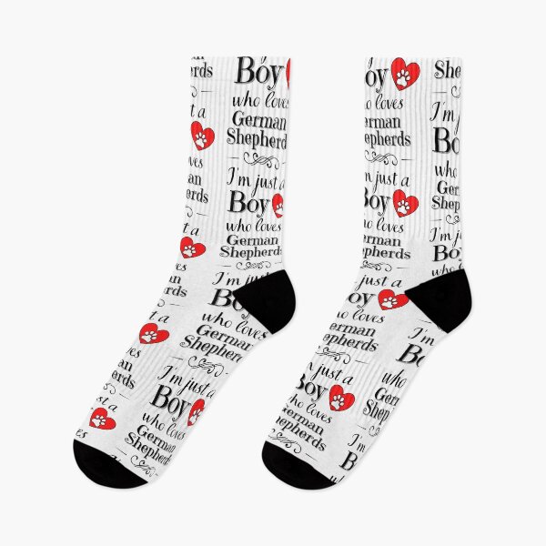 Item preview, Just a boy who loves German Shepherds quote Funny Shepherd saying designed and sold by OneTimeEngineer.