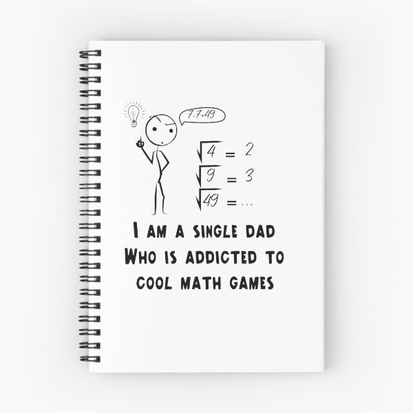 Item preview, i am a single dad who is addicted to cool math games,idea gifts,math designed and sold by MedBoularouah.