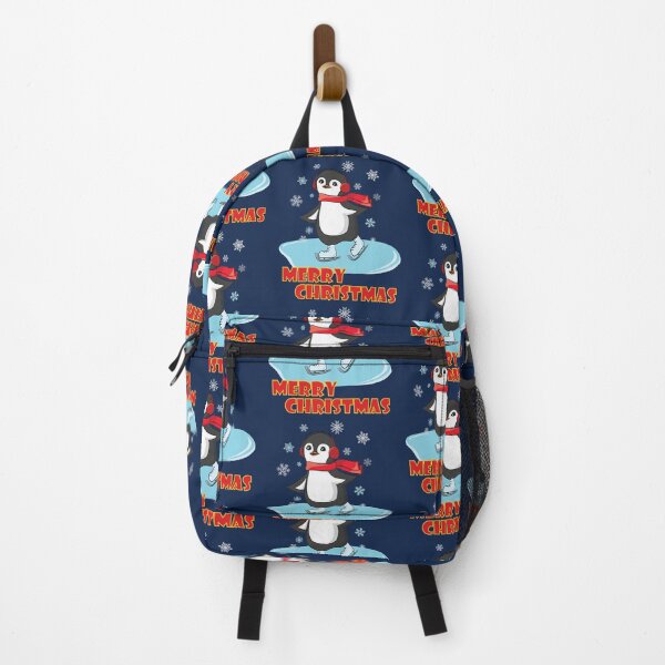 Item preview, Skating Penguin - Merry Christmas designed and sold by TheInkElephant.