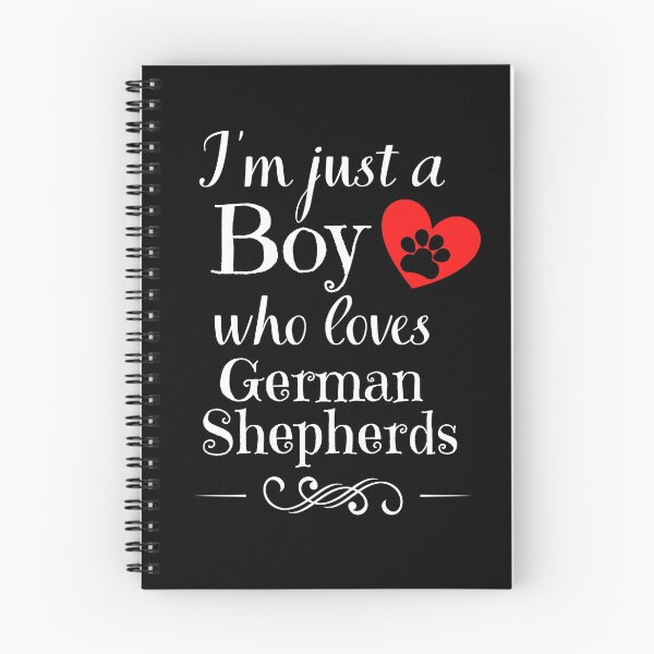 Item preview, Just a boy who loves German Shepherds quote Funny Shepherd saying designed and sold by OneTimeEngineer.