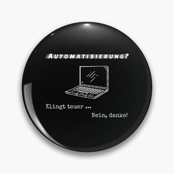 Artikelvorschau, Automatisierung klingt teuer Nein danke! entworfen und verkauft von ElBeDesigns.
