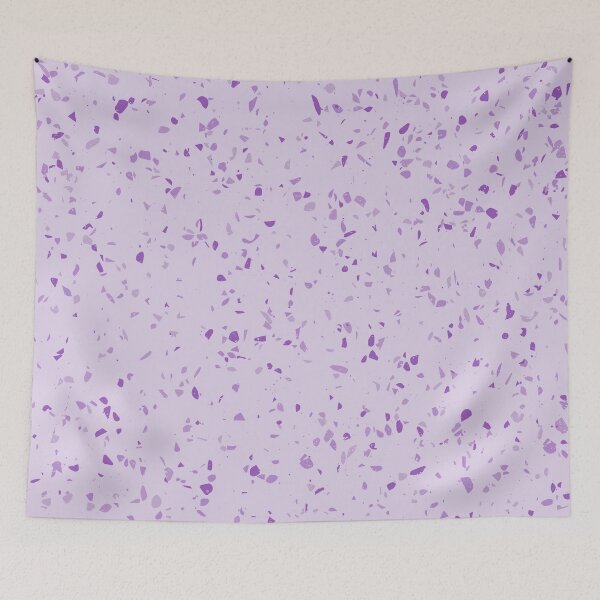 Item preview, Terrazzo Marble Pattern In Lavender Purple designed and sold by PurpleAdventure.
