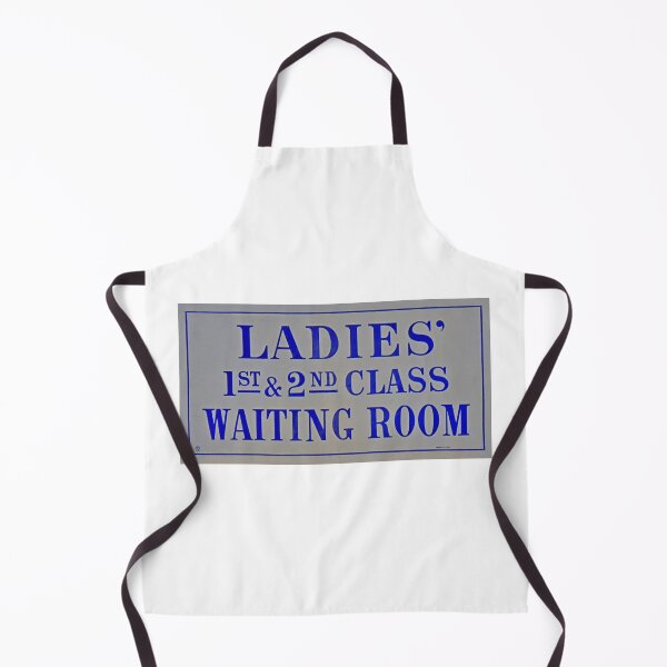 Item preview, Vintage Railway Ladies Waiting Room Sign designed and sold by Random Railways.
