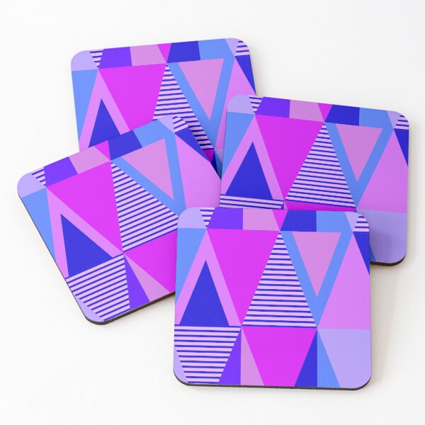 Item preview, Abstract Multi Color Triangle Pattern designed and sold by JaunzemsR.