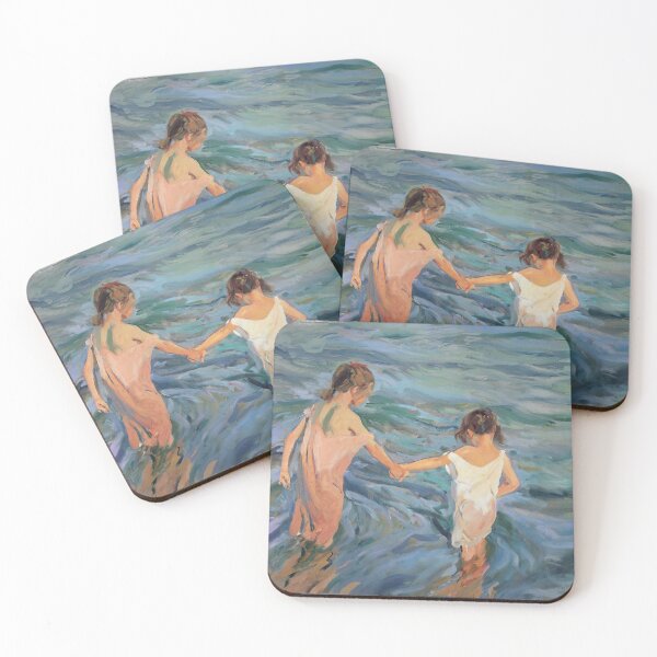 Item preview, Joaquin Sorolla - Children in the sea designed and sold by HistoryRestored.