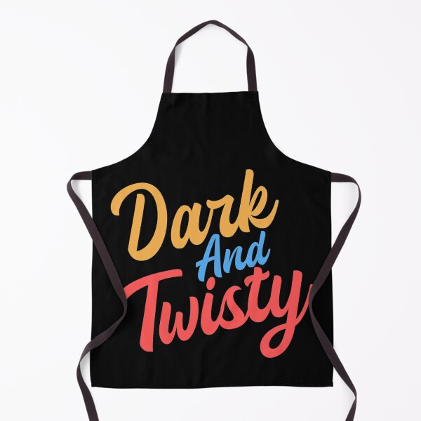 Dark and twisty sticker Apron